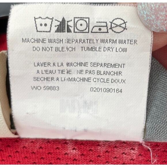 Sugoi Cycling Shirt Mens M Red Gray Technifine Mesh Half Zip Pullover Pockets - Picture 11 of 11